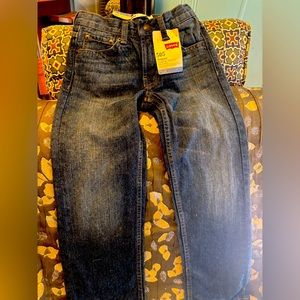 Boys/Girls (NWT) LEVI'S 505 Jeans-Size 7 Slim